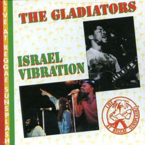 CD GLADIATORS, ISRAEL VIBRATIONS - Live At Reggae Sunsplash 1982 (with GCD8925 Genes 1990 US Reggae, Ska & Dub Used