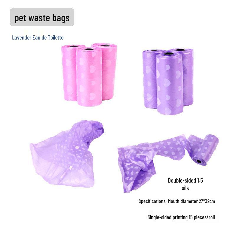 Scented Thickened Dog Poop Bags - Portable Small Packs in Stock