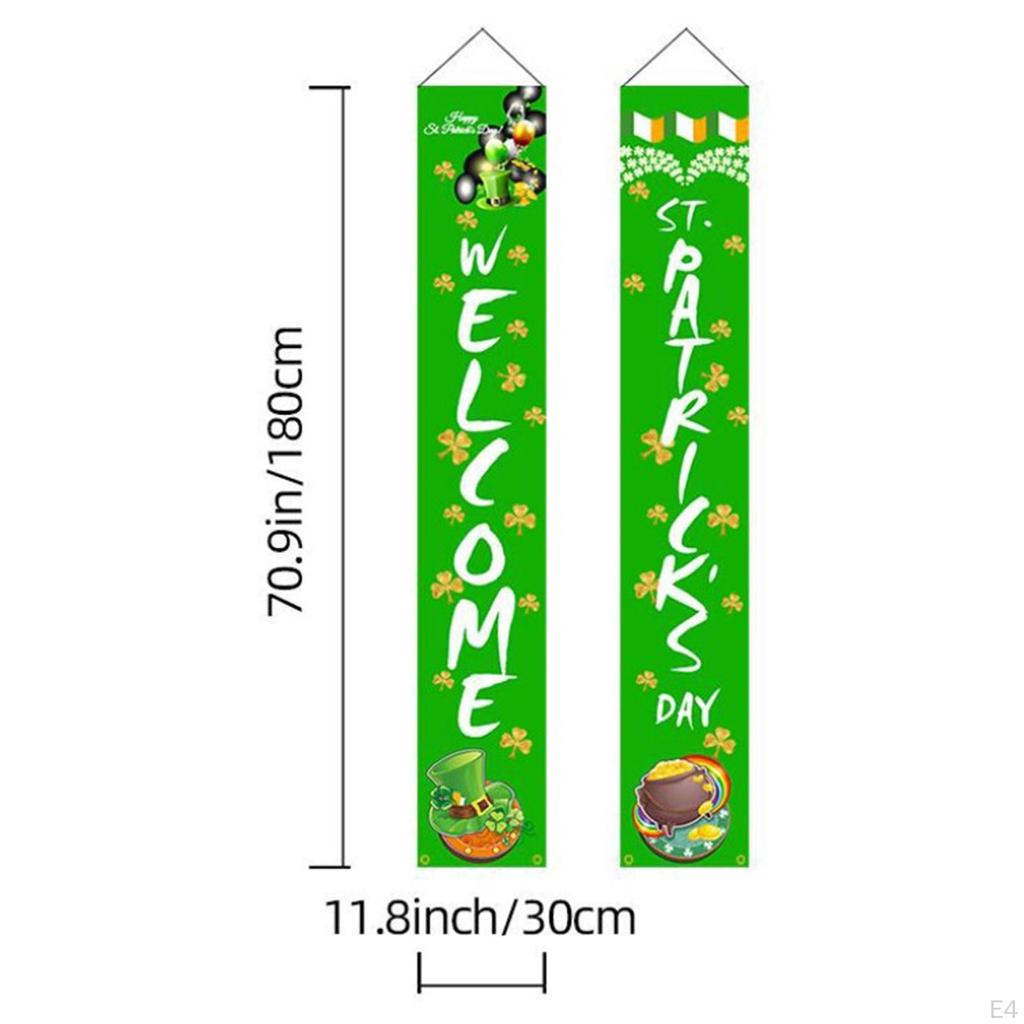 St Day Decorations Banner Porch Sign Party Wall Door Tree Favor Ornament