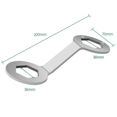 Llave de Embrague para Lavadora de 36/38mm Llave Inglesa de Reparación para Lavadora Automática Herramientas Manuales para Desmontaje de Tornillos y Tuercas