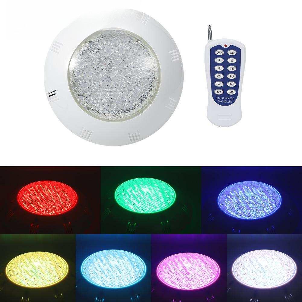 15W AC12V LED White Light/RGB IP68 Waterproof Underwater Lamp RGB Swimming Pool Lighting Equipment