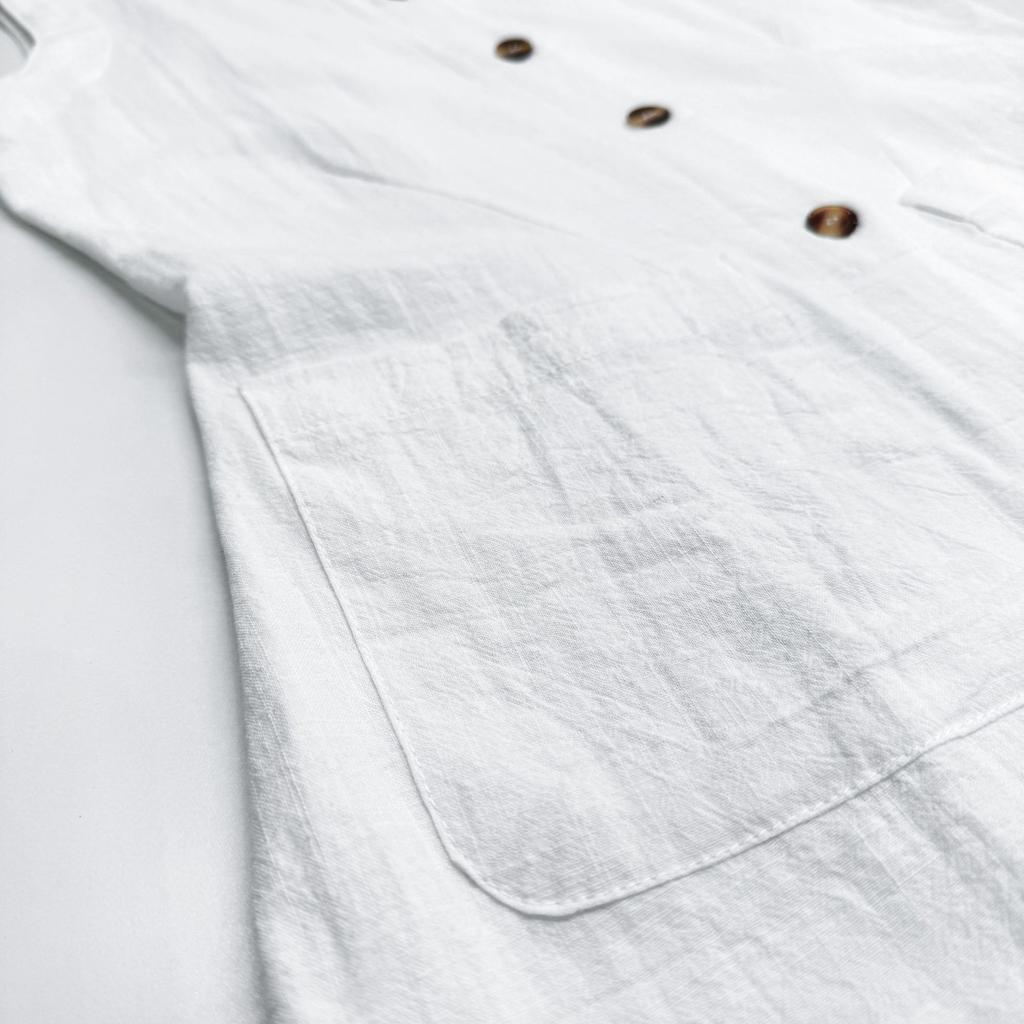 New French Style Lazy Casual Pure Cotton Square Neck Sleeveless Vest and Skirt Set for Women