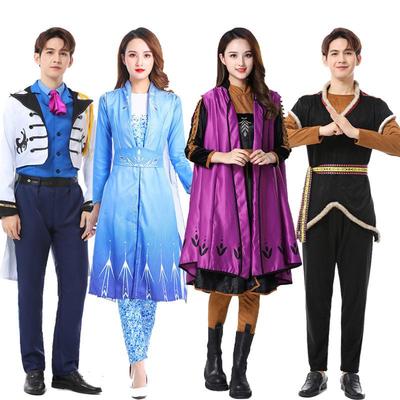 Frozen Princess & Prince Cosplay Costume Set for Kids & Adults