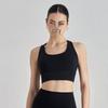 Women's Summer Slimming Racerback Yoga Bra with Chest Pads - Beautiful Back Design