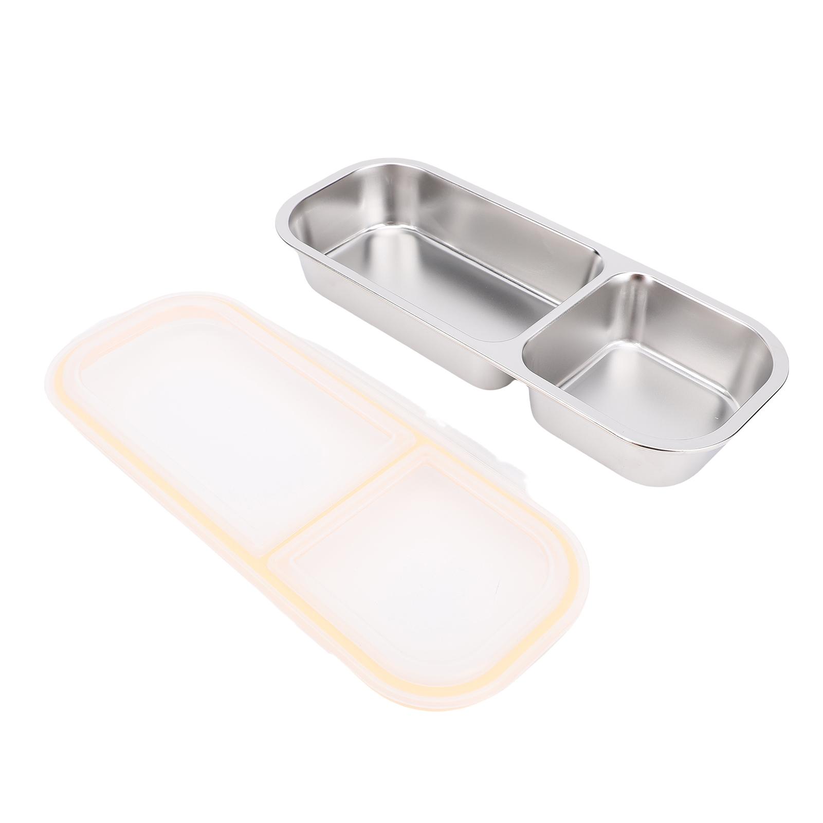 Outdoor Camping Stainless Steel Lunch Box Leakproof Lunch Container Portion Control Lunch Case 700ml 1175₽