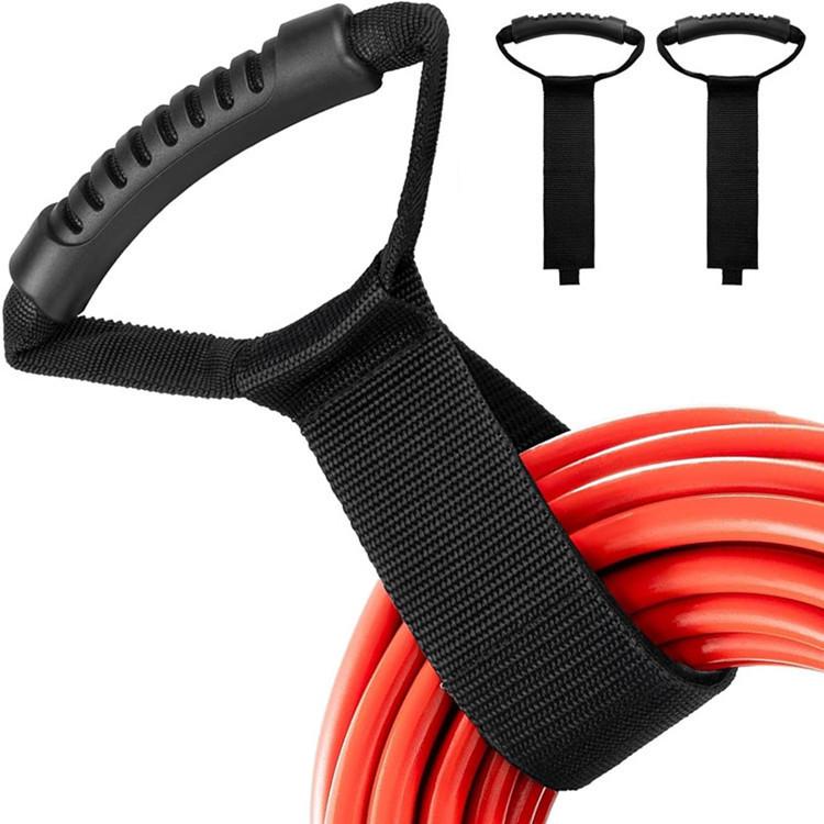 Portable Heavy-Duty Velcro Handle Straps for Storage and Cable Management