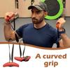 Weight-lifting Fitness Tranining Grip Horn Shape Pull Up Handles Fitness Handle  Home Workout