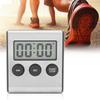 Digital Kitchen Timer Desktop Wall Mounted Timer Alarm Clock With Loud Alarm Big Digit