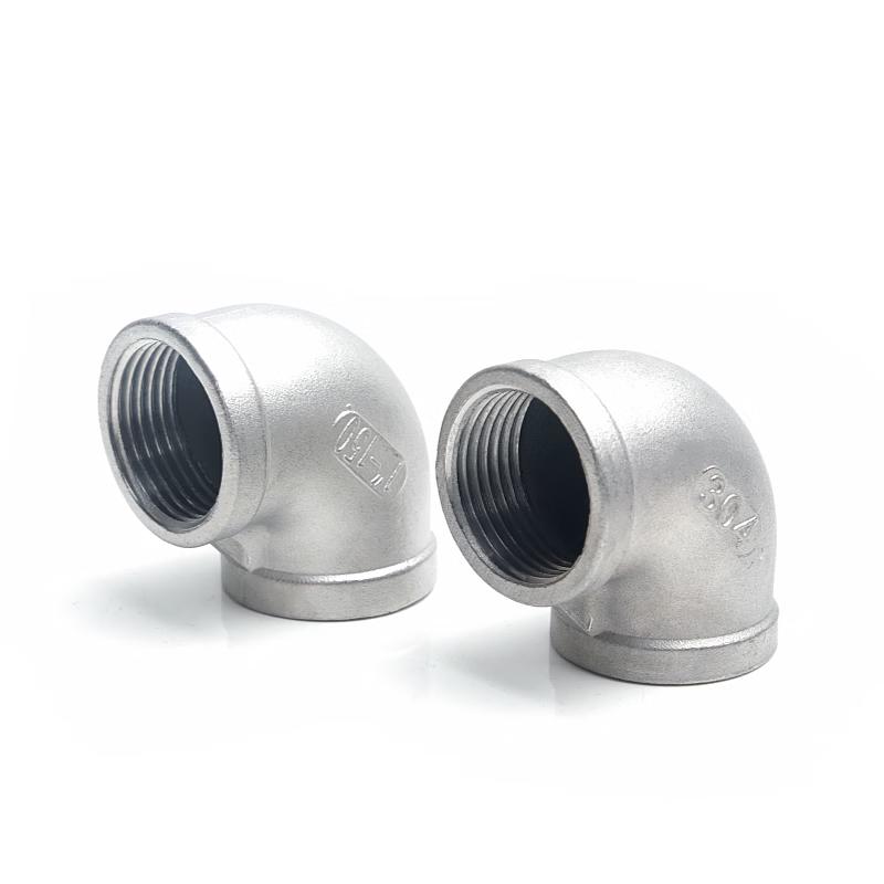 HYDY Stainless Steel 90° Threaded Elbow
