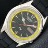 VINTAGE SEIKO ACTUS AUTOMATIC 7009A JAPAN MENS BLACK COLOR DIAL WATCH A702317-5 R124-a702317
