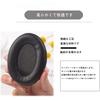 wh-1000xm3 ear pads replacement ear pads protein PU leather Compatible with Sony wh-1000xm3 wireless noise canceling headphones (black)
