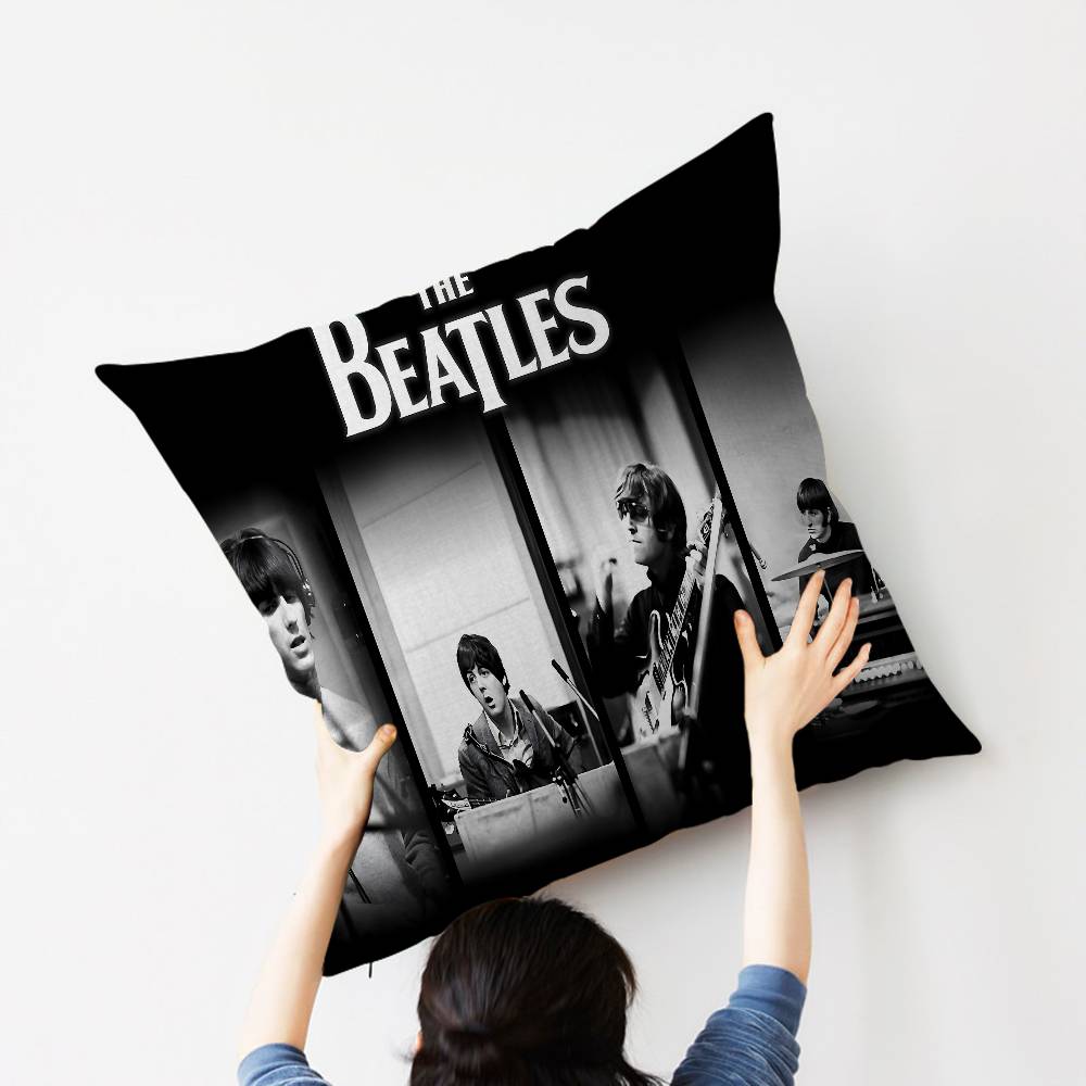 Band Singer The B-Beatles Pillow Gifts Home Office Furnishings Bedroom Sofa Car Cushion Cover case 45x45cm