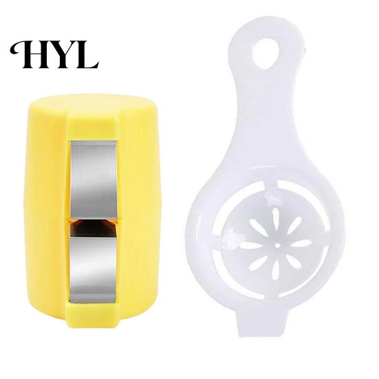 Egg Shell Opener 2Pcs Eggshell Tool Cracker Stainless Steel Peeler Portable Compact Cracking Handheld Separator for Eggs Cooking Baking Lightweight