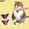 1/2PC Cat Toy Made Of Woody Smartweed Knotweed Teething Sticks Insect Gall Raffia Sisal Rope Teeth Cleaning Toy Cat TeasingStick