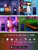 IYGLKD LED Strip Light, 20m RGB Music LED Strip, DC24V, App and 44-Key Remote Control, SMD5050 Chip, Full Color LED Light, Indoor Lighting, Ambient