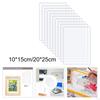 10 Acrylic Board Craft DIY Erase Display Projects Photo Frame Replacement Sheet for Desktop