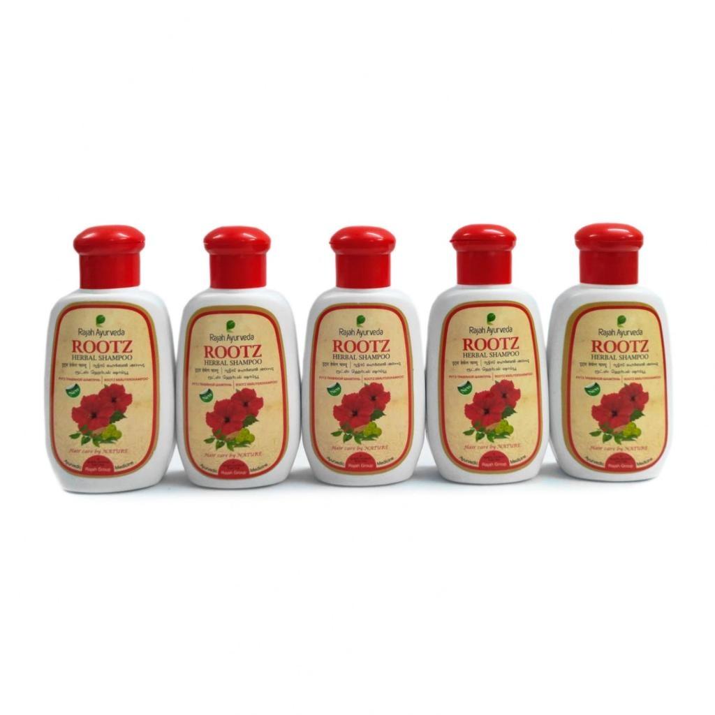 

Rutz Hair Shampoo Set, Rootz Herbal Shampoo Set Rajah Ayurveda (5 X 100 Ml) 100ml природний