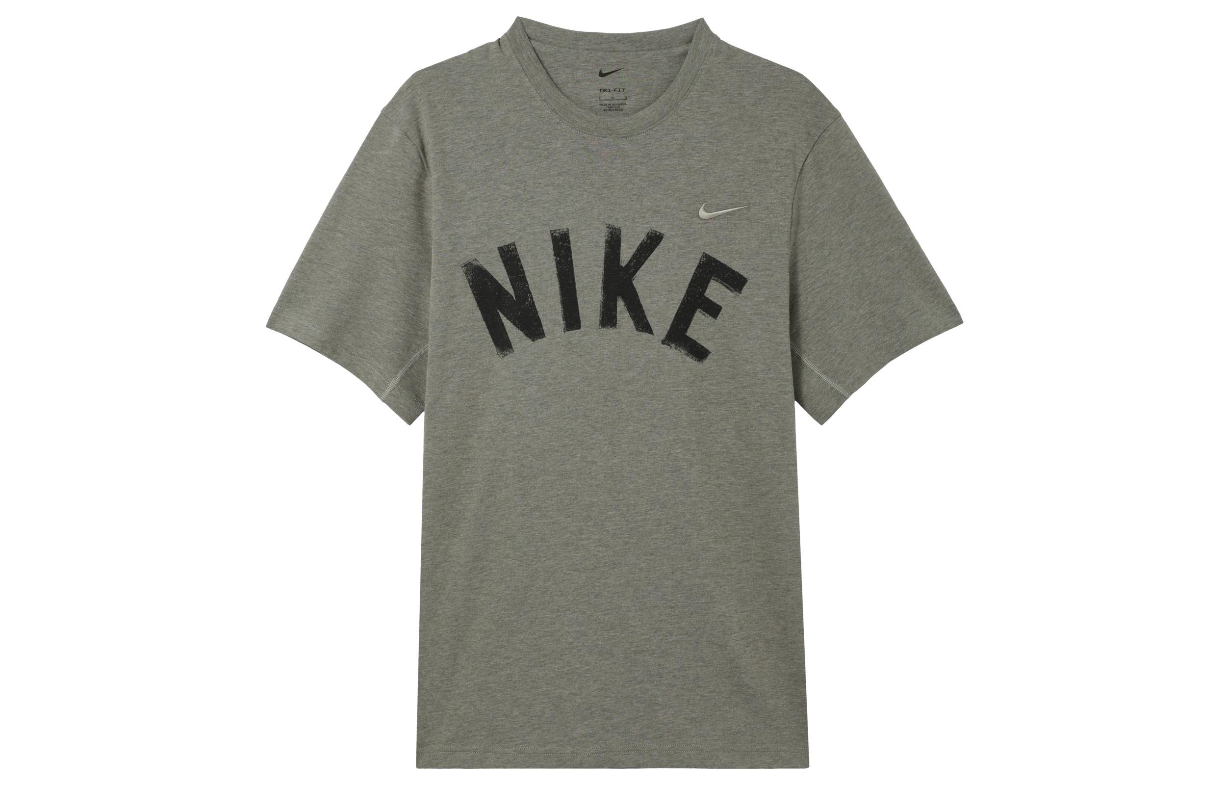 Nike Swoosh T Shirt Men s Dark Mud Gray FV9771-053 M