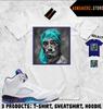 Tee Shirt Matching AJ 5 Grape 2025 To Match Sneaker Tupac T Shirt
