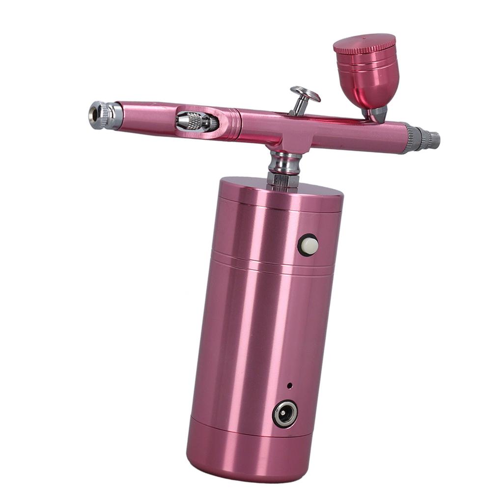 Airbrush Kit Portable Rechargeable Air Brush Spray Gun Set with Compressor for Art Painting Makeup Cake Decoration
