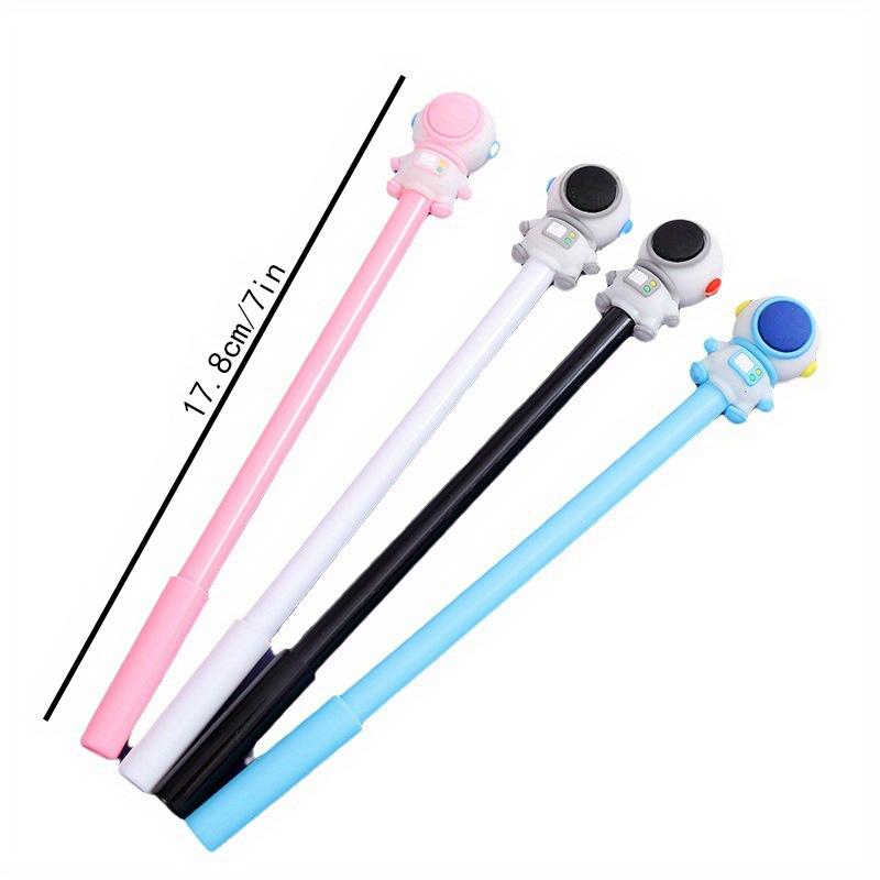 Return To School Season 10pcs 0.5mm Creative Astronaut 3D Neutral Pen Creative Water Pen Stationery Store Astronaut Three-dimensional Neutral Pen