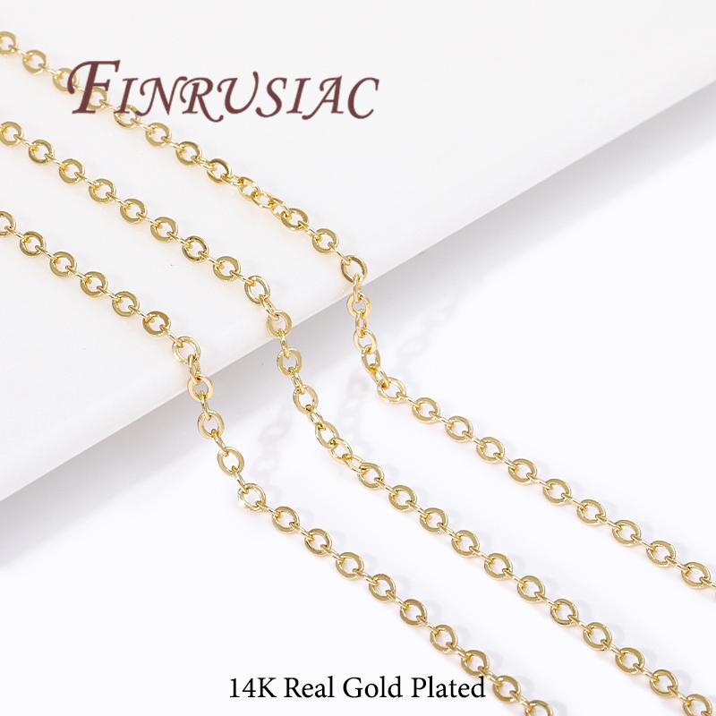 

1.2mm 1.6mm 2mm 18K Gold Plated Chains O Shape Chains For DIY Jewelry Making Necklace Accessories,Bulk Chain Wholesale 1.2mm-1 meter