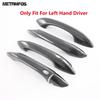 Side Door Handle Bowl Cover Trim For Hyundai Tucson NX4 -2025 2026 Chrome Protection Cap Exterior Accessories Car Styling