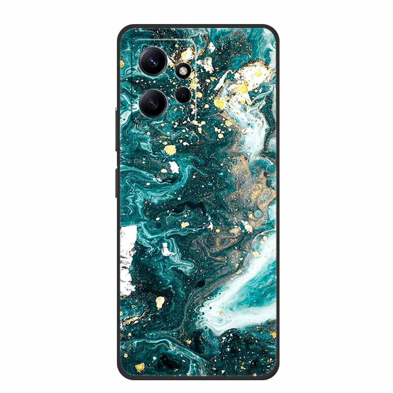 Für Xiaomi Redmi Note 12 4G Hülle Tiere Weiches Silikon TPU Handyhüllen Rückseite für Redmi Note12 4G Mode 23021RAA2Y Fundas