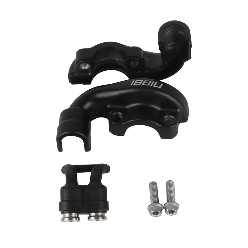 NIBBI Aluminum Dual Throttle Control Base Motorcycle Oiler Casing Bases for KTM SXF450 XCF250 EXCF 350 500 Husqvarna FC FE Motor