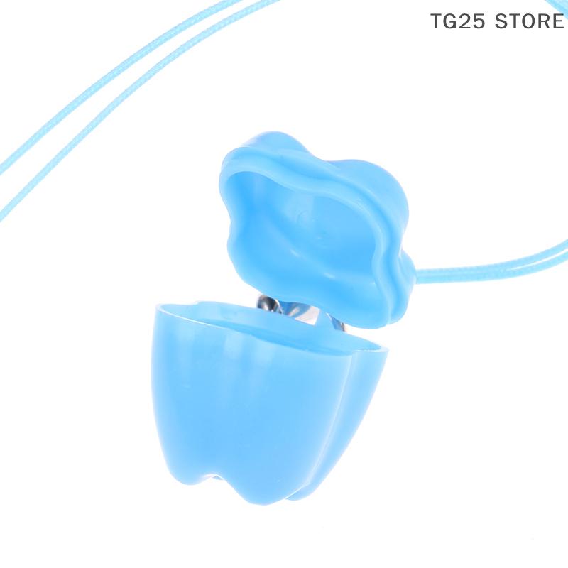 50Pcs Plastic Random Tooth Shape Milk Teeth Storage Boxes Child Baby Deciduous Tooth Organizer Container Baby Souvenir Gift Box