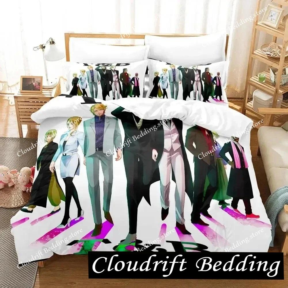 Tiger & Bunny Bedding Set Single Twin Full Queen King Size Bed Set Adult Kid Bedroom Duvet Cover Sets 3D Anime Parure De Lit Bed