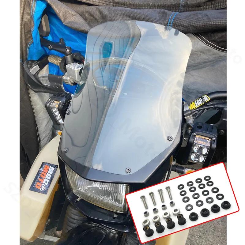 For Suzuki DRZ400SM 2005- DRZ400S 2000- Motorbike Motorcycle Accessories Windscreens Windshield Wind Deflectors Clear