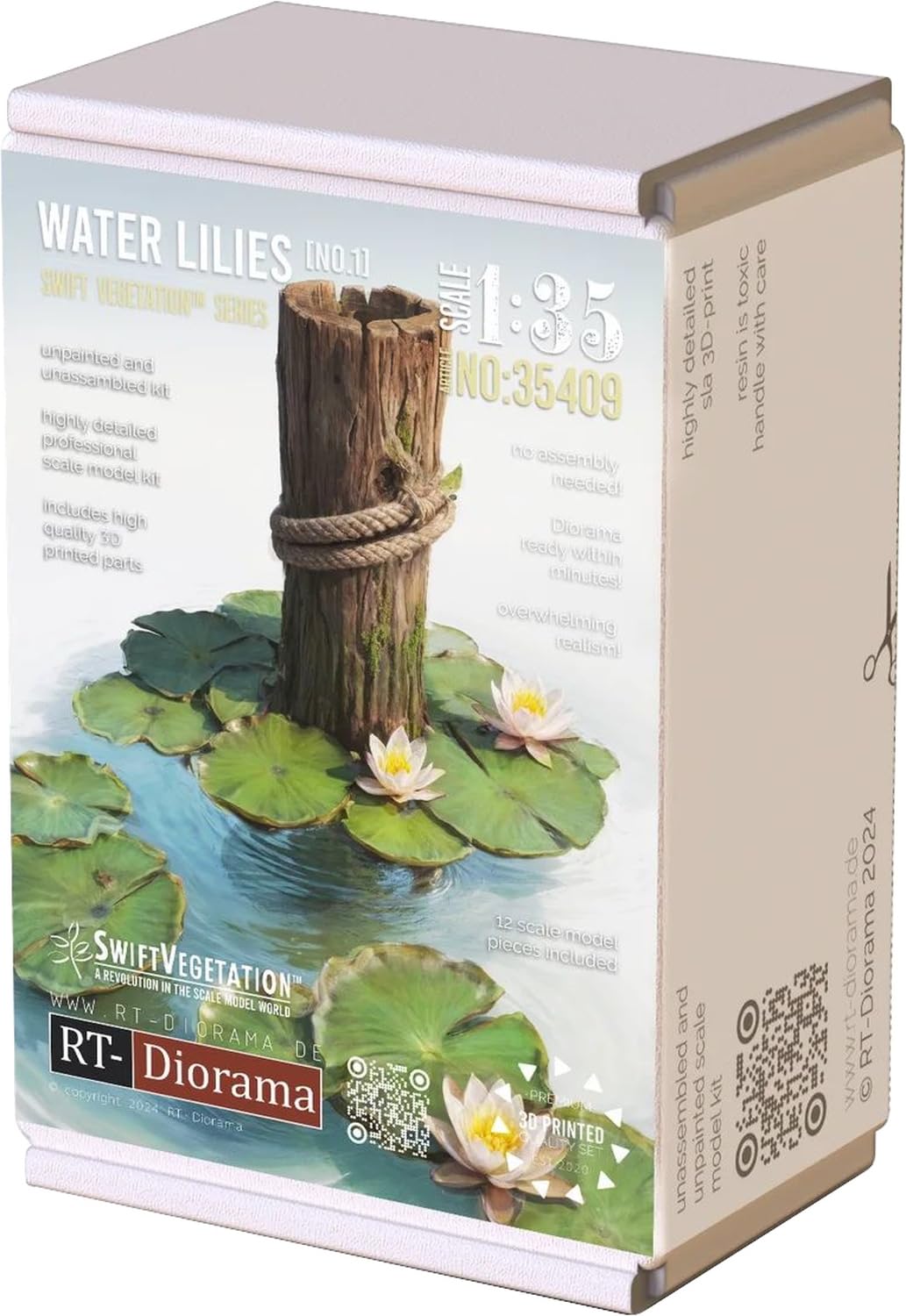 

RT Diorama Water Lily Set Diorama Scenery Model Kit RTD35409 1/35 No.1 (Scenery)