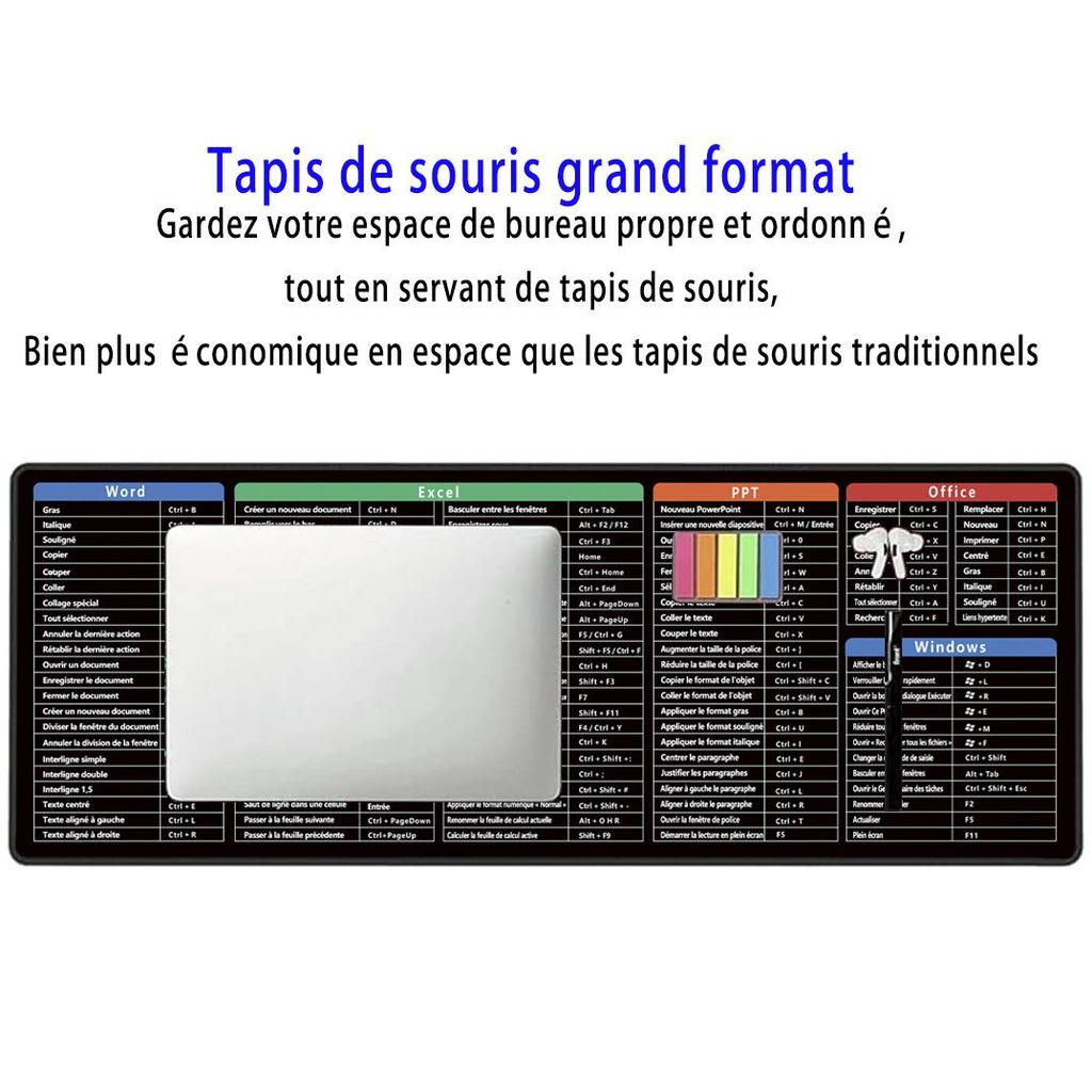 Benutzerdefiniertes großes französisch-englisch-russisches Mauspade für Notebooks