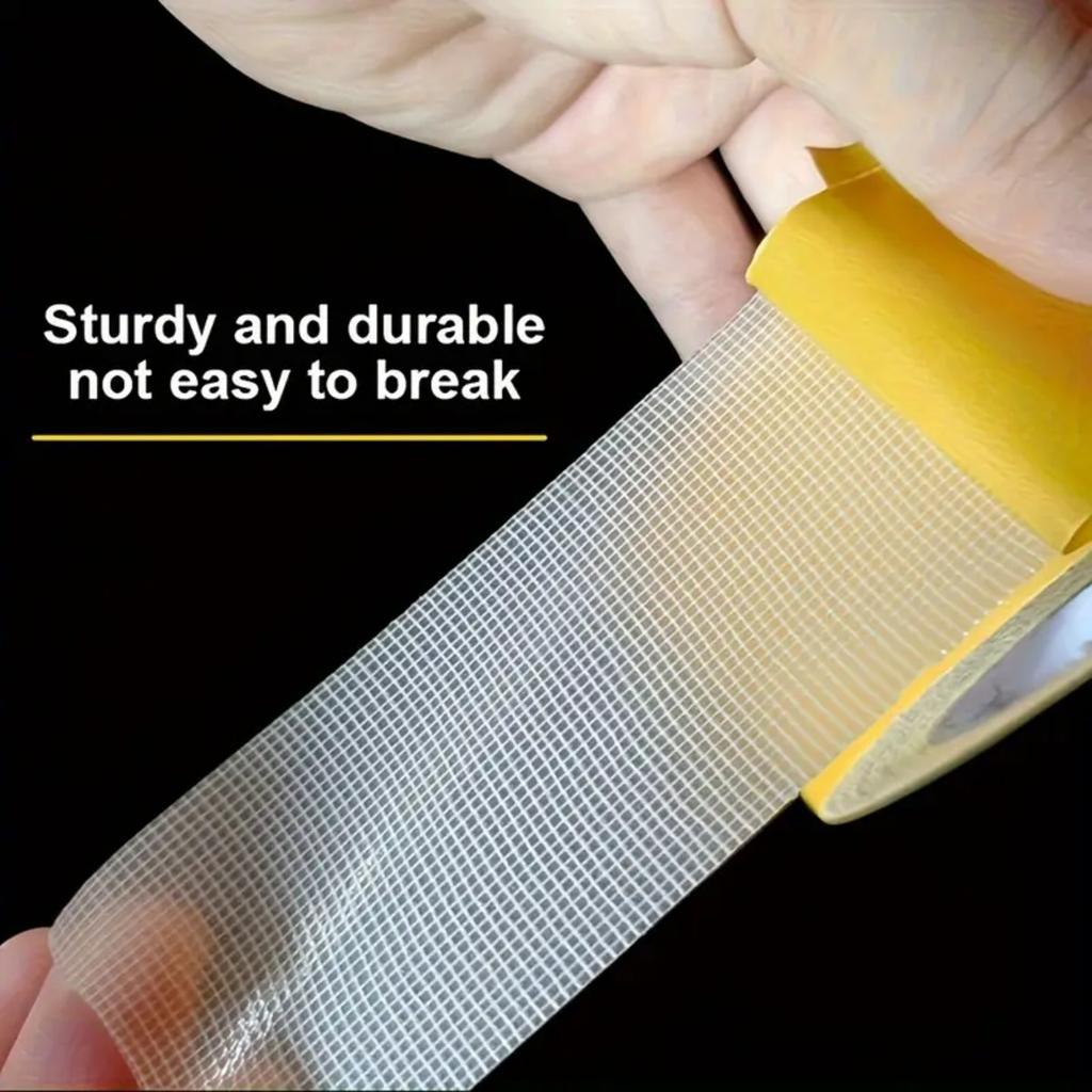 Heavy Duty Cloth Tape Double Sided Design High Tack Adhesion for Rugs Home Improvement Wall Stickers Double Sided Adhesive Tape