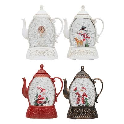 Multifunktions-Weihnachtswasserkocher Wasserinjektionen Weihnachtsfan und Geschenk