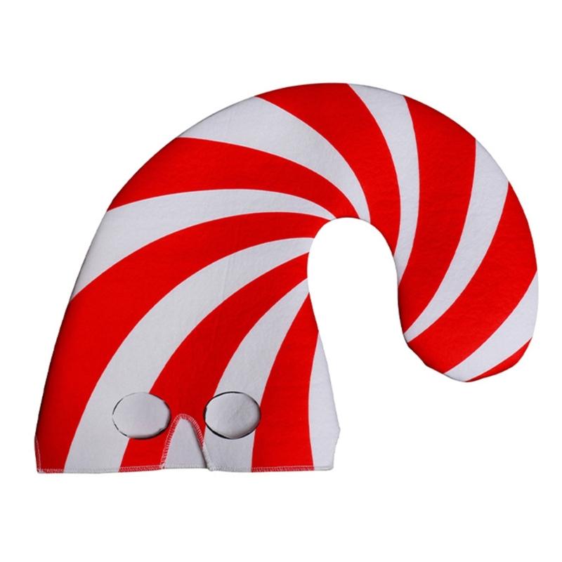 Christmas Candy Cane Costume Holiday Party Hat Christmas Santa Hat Candy Cane Hat Christmas Elf Hat for Halloween Party