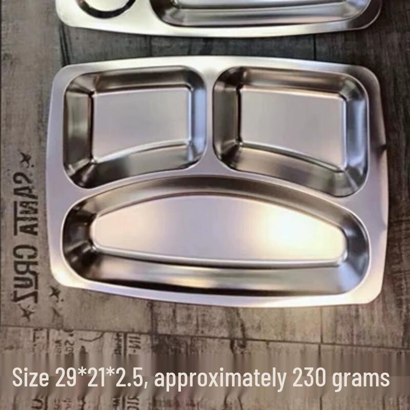 Zhuoyuanda Stainless Steel Divided Meal Tray
