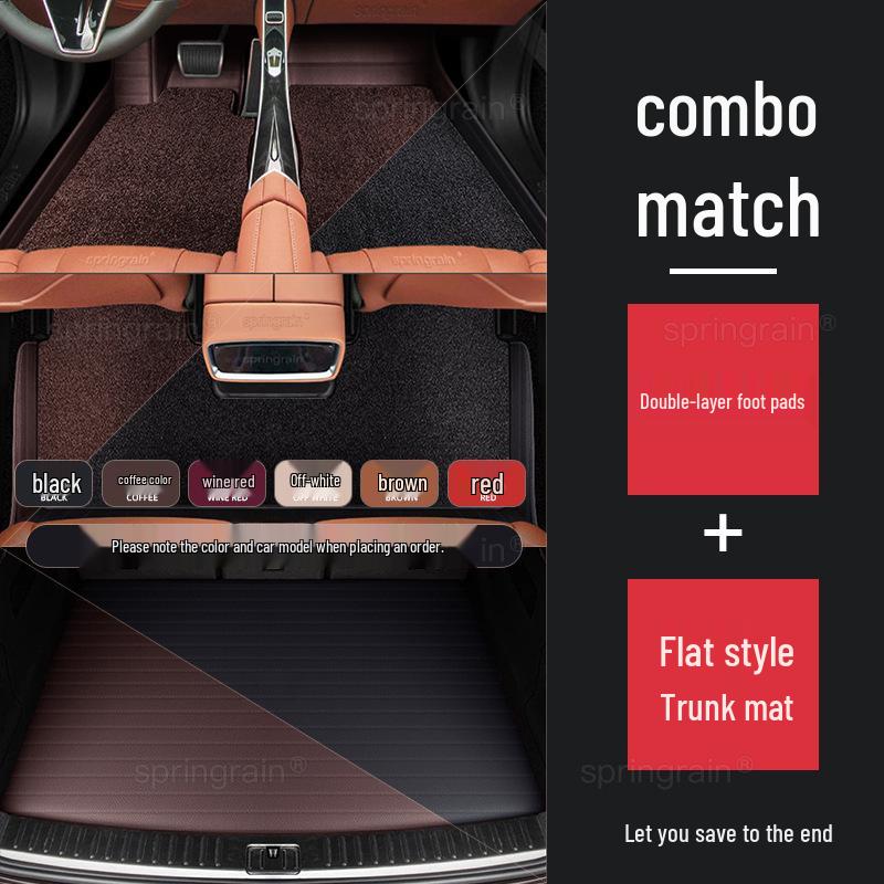 AITO M5 Ultra M7 Pro M8 Max M9 Electric Leather Car Floor Mats