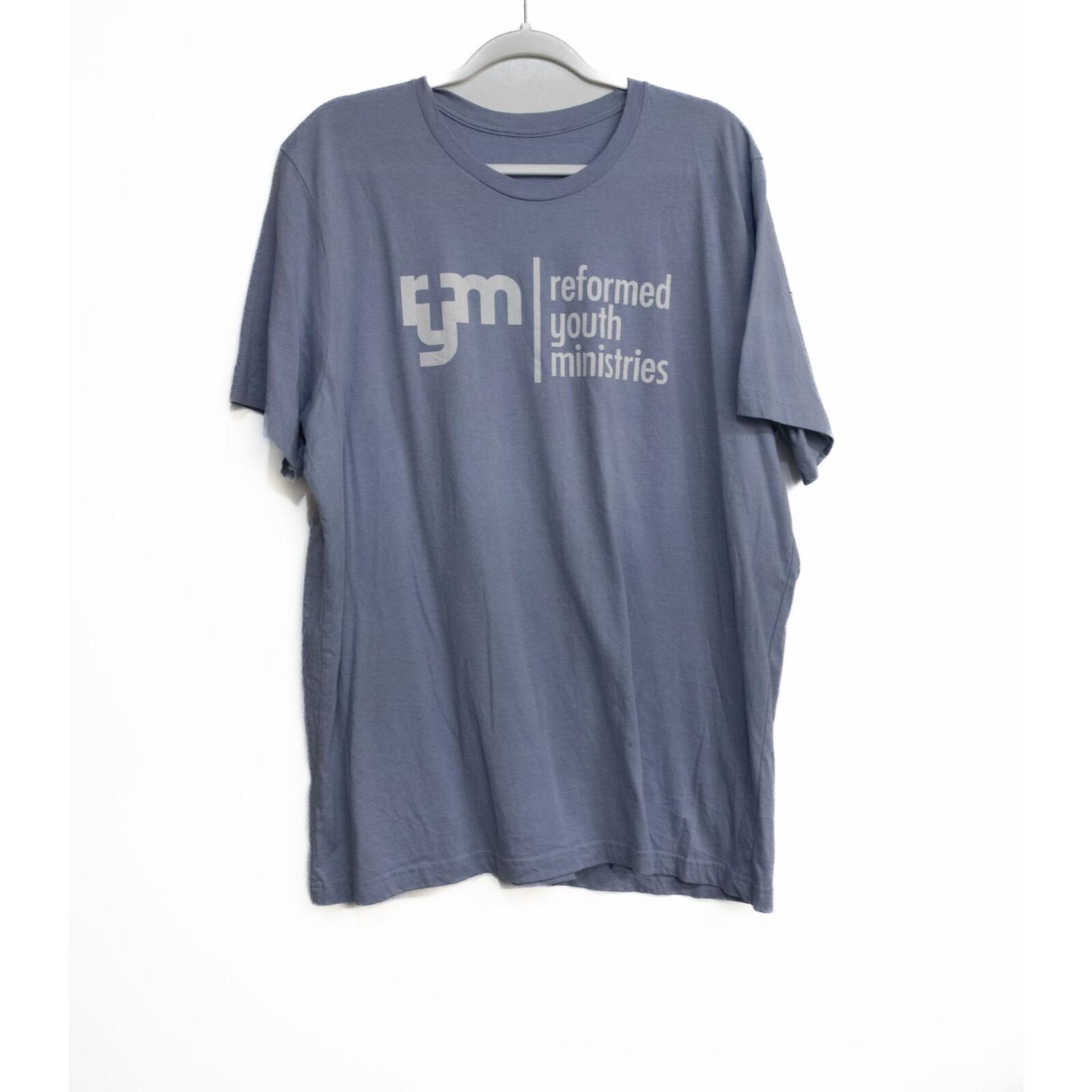 RYM Reformed Youth Ministries Blue T-Shirt S