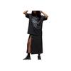Jordan Printed Oversized Drop Shoulder T-Shirt Women Tops Black FV7119-045