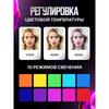 Portable RGB video lamps for taking photos and videos. The light shot by the mobile phone