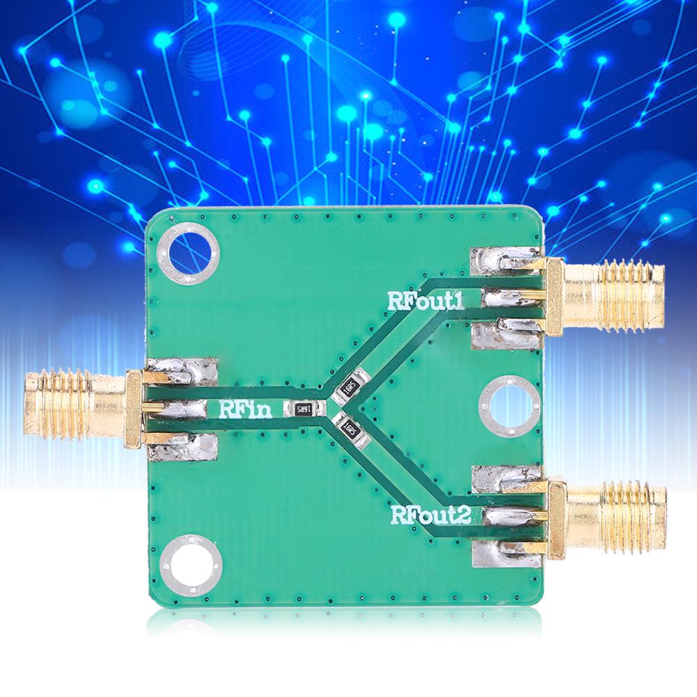 DC-5G RF Microwave Resistance Power Splitter Radio Frequency Power Divider 1 To 2 Way