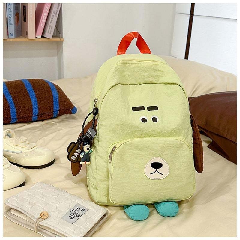 New high-value, fresh, sweet and cute puppy backpack, large-capacity backpack for primary and secondary school students