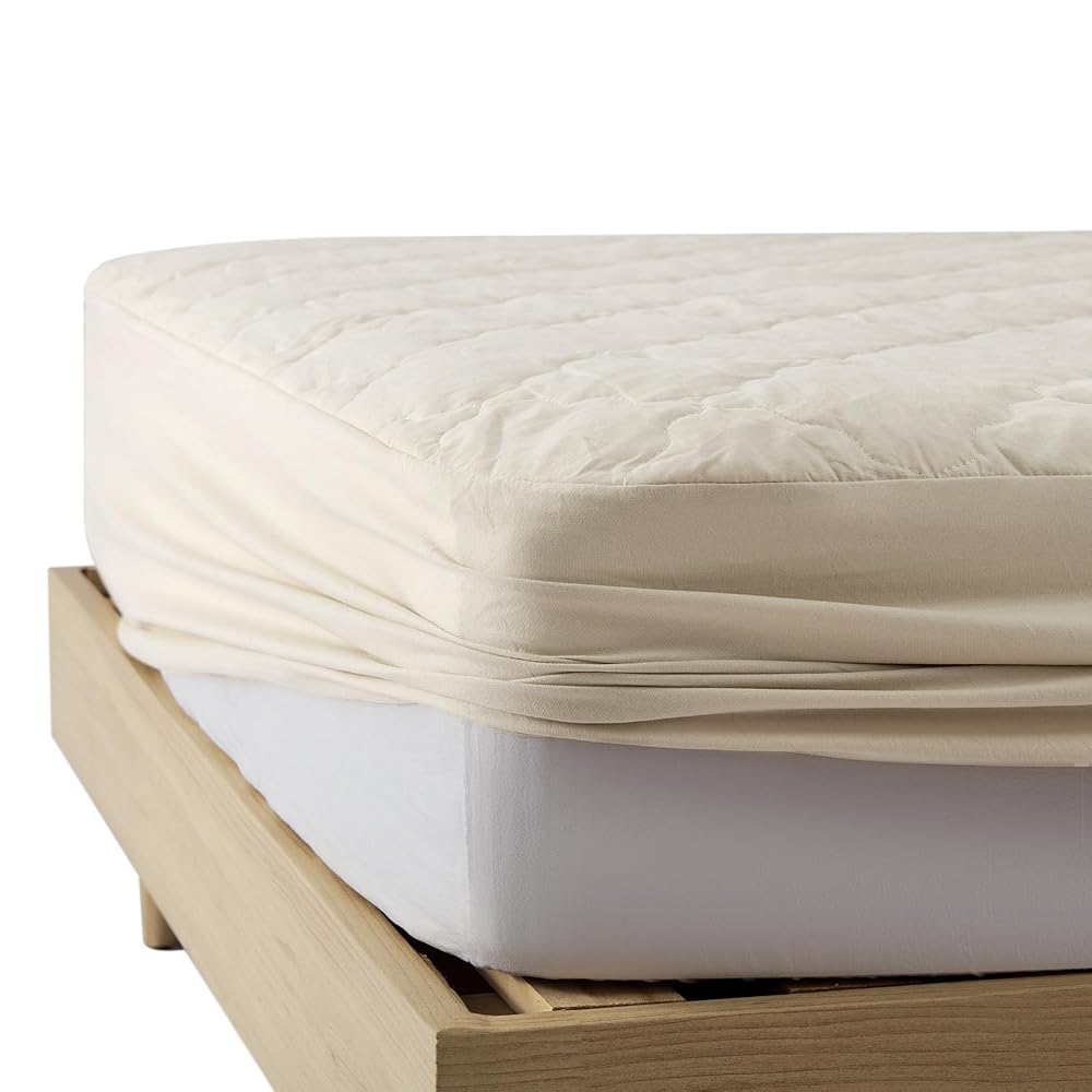 Kumori King Size Fitted Sheet - Washed and Soft, One-Piece Fitted Sheet with High Durability,