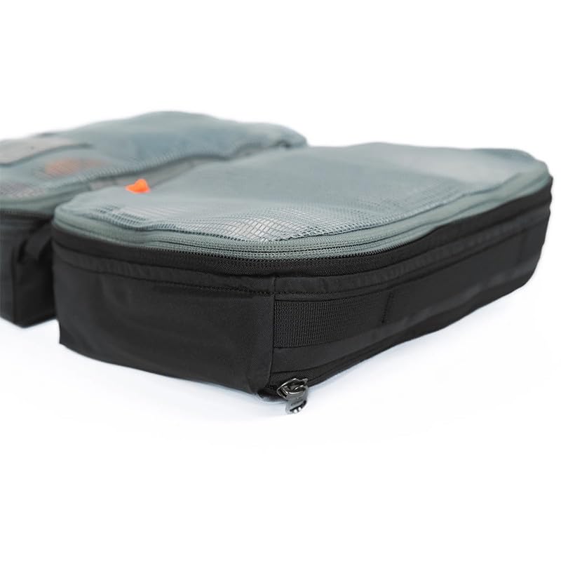 EVERGOODS TPC8 Transit Packing Cube 8L Black Travel Storage Lightweight and Perfect for Business or as a Day Gift Pouch, Compact, Travel, Trips,