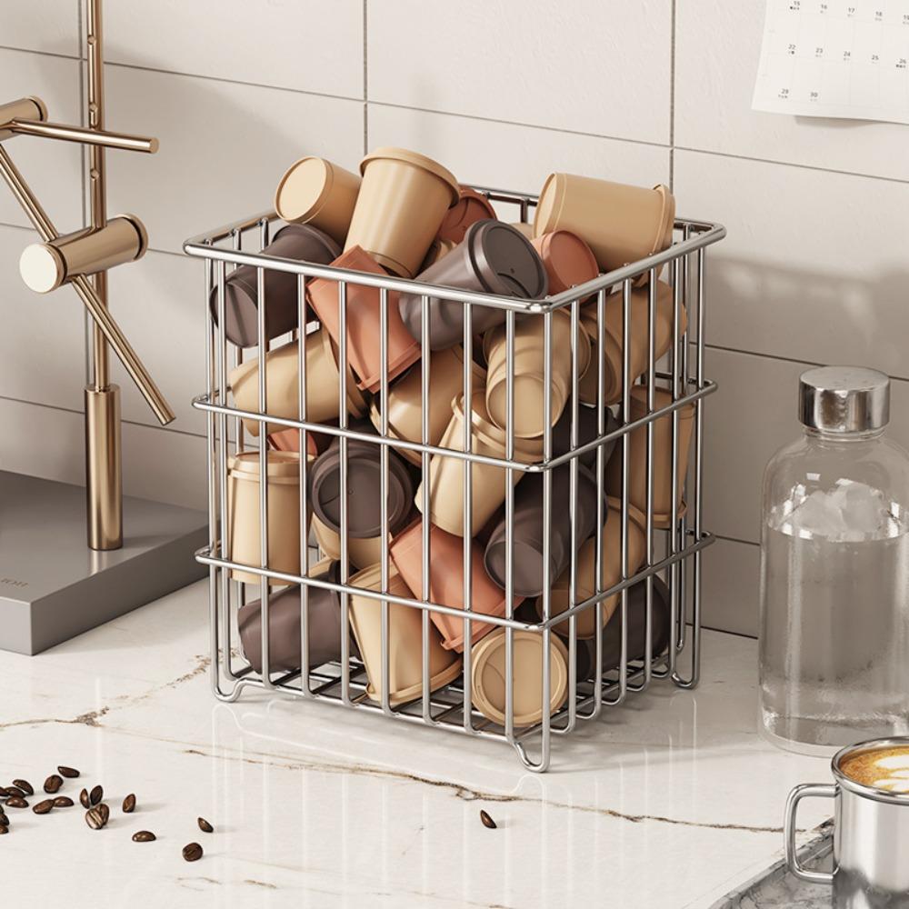 Rust-proof Kitchen Drain Basket Stackable Tableware Storage Rack Cabinet Organizer  Pantry