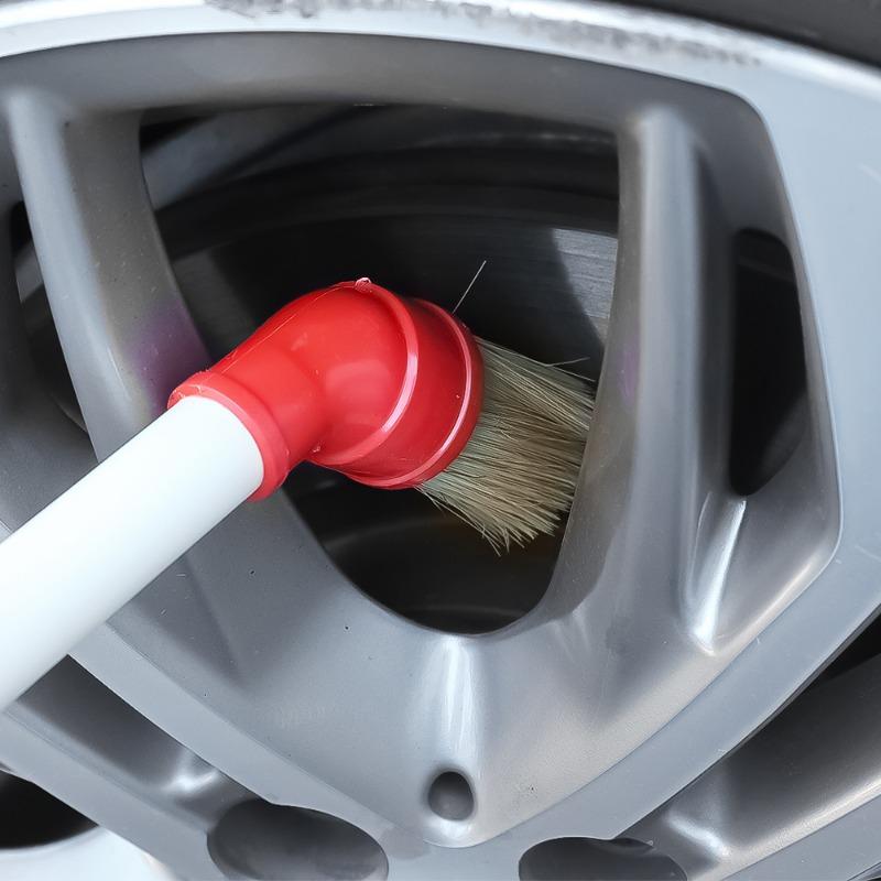 Perie pentru lubrifiant anvelope auto Perie portabilă pentru pastă lubrifiantă pentru anvelope Perie pentru racletă anvelope Perie specifică pentru ulei lubrifiant cu cap rotund