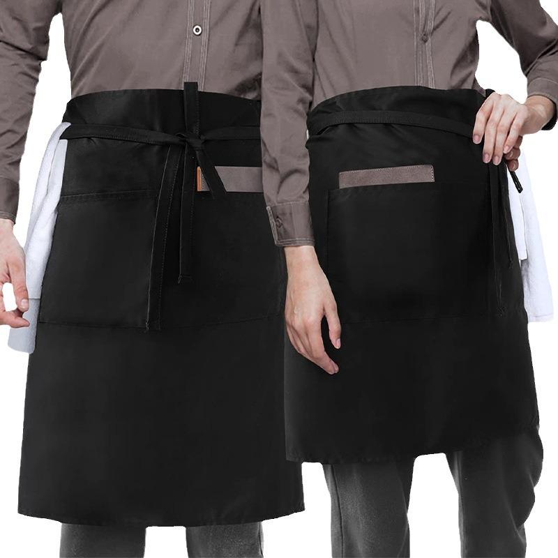 Water Resistant Kitchen Apron – Adjustable Neck & Waist Straps  – Breathable & Lightweight – Perfect for Dishwasher BBQ Party