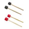 4 pcs Hammer for Head Drum Foam Pad Bass Percussion Beater Drumstick Mallet Dura